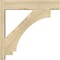 Ekena Millwork Imperial Block Rough Sawn Outlooker, Douglas Fir, 6"W x 26"D x 26"H OUT06X26X26IMP05RDF - alternate 2